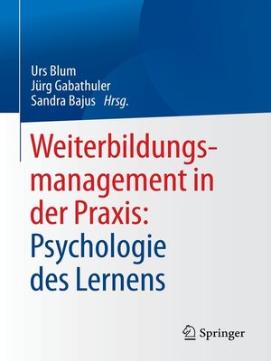 cover image of Weiterbildungsmanagement in der Praxis